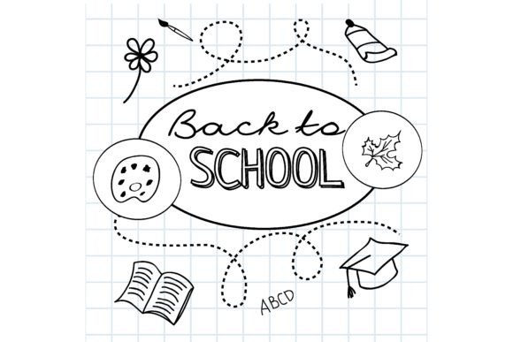 Back to School Lettering in Oval on Squa: A Strategic Design Choice for Educators, Creators, and Brands