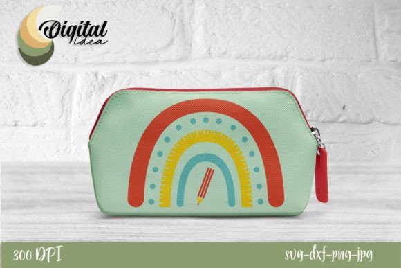 Back to School Pencil Case & Zip Folder SVG Design: Creative Projects for Students, Teachers & DIY Enthusiasts