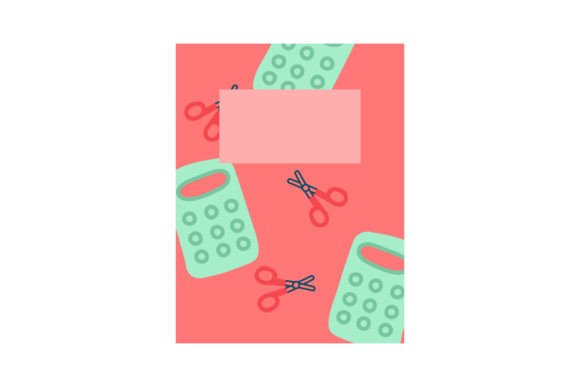 Back to School Pink Calendar Books Cover: A Versatile Design Asset for Educators, Creators, and Small Businesses