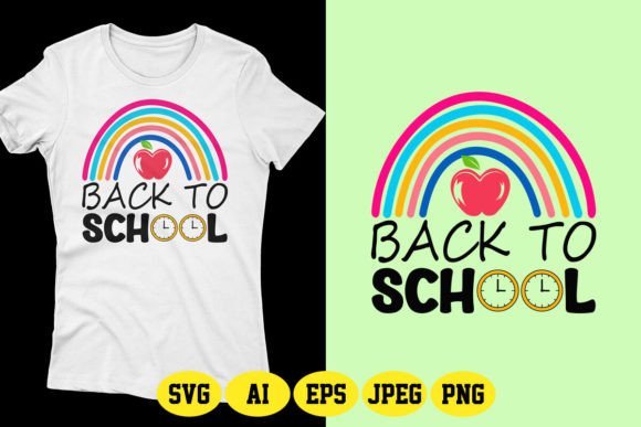 Back to School SVG T-shirt Design 4: A Smart, Scalable Asset for Your POD Business