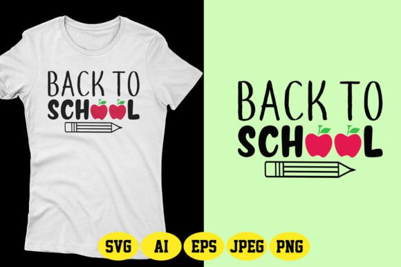 Back to School SVG T-shirt Design 5: Smart Choices for Print-on-Demand Success