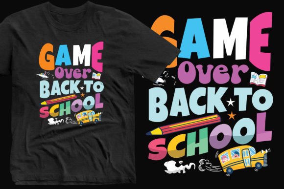 Game Over, Back-to-School Stylish Tee
