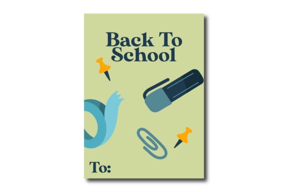 Green Card Back to School Stationary