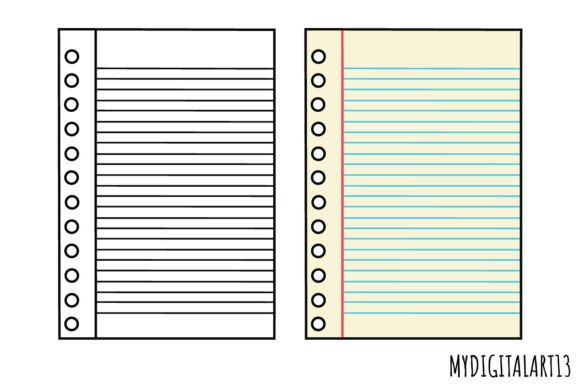 Paper Clipart & Back to School Clipart