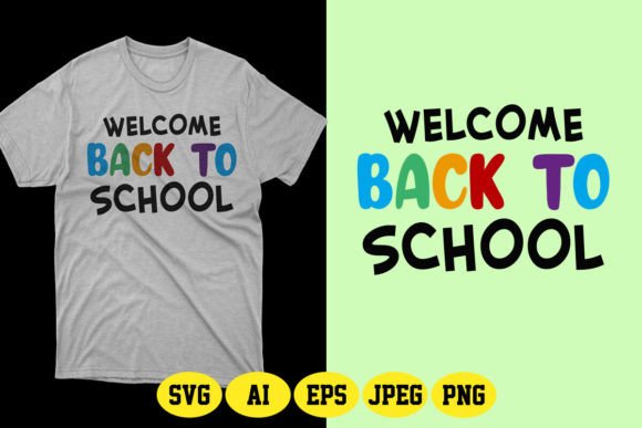 Welcome Back to School SVG Design 11: A Smart, Scalable Asset for Your POD Business